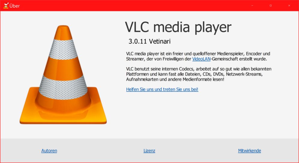 Ventana de VLC media player reproduciendo un vídeo